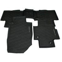 Toyota Kluger Rubber Floor Mats Front & Rear Set 03/2021 - Current
