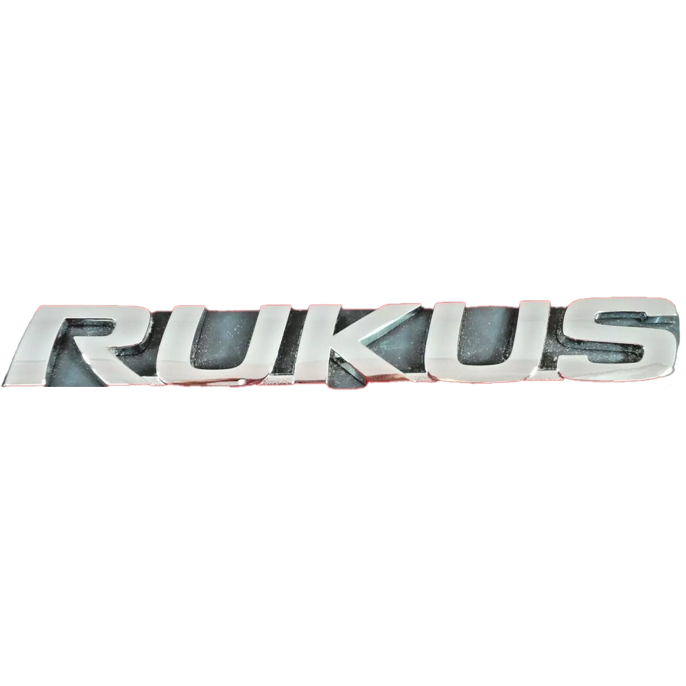 Genuine Toyota Tailgate Rukus Badge AZE151 2010-2015