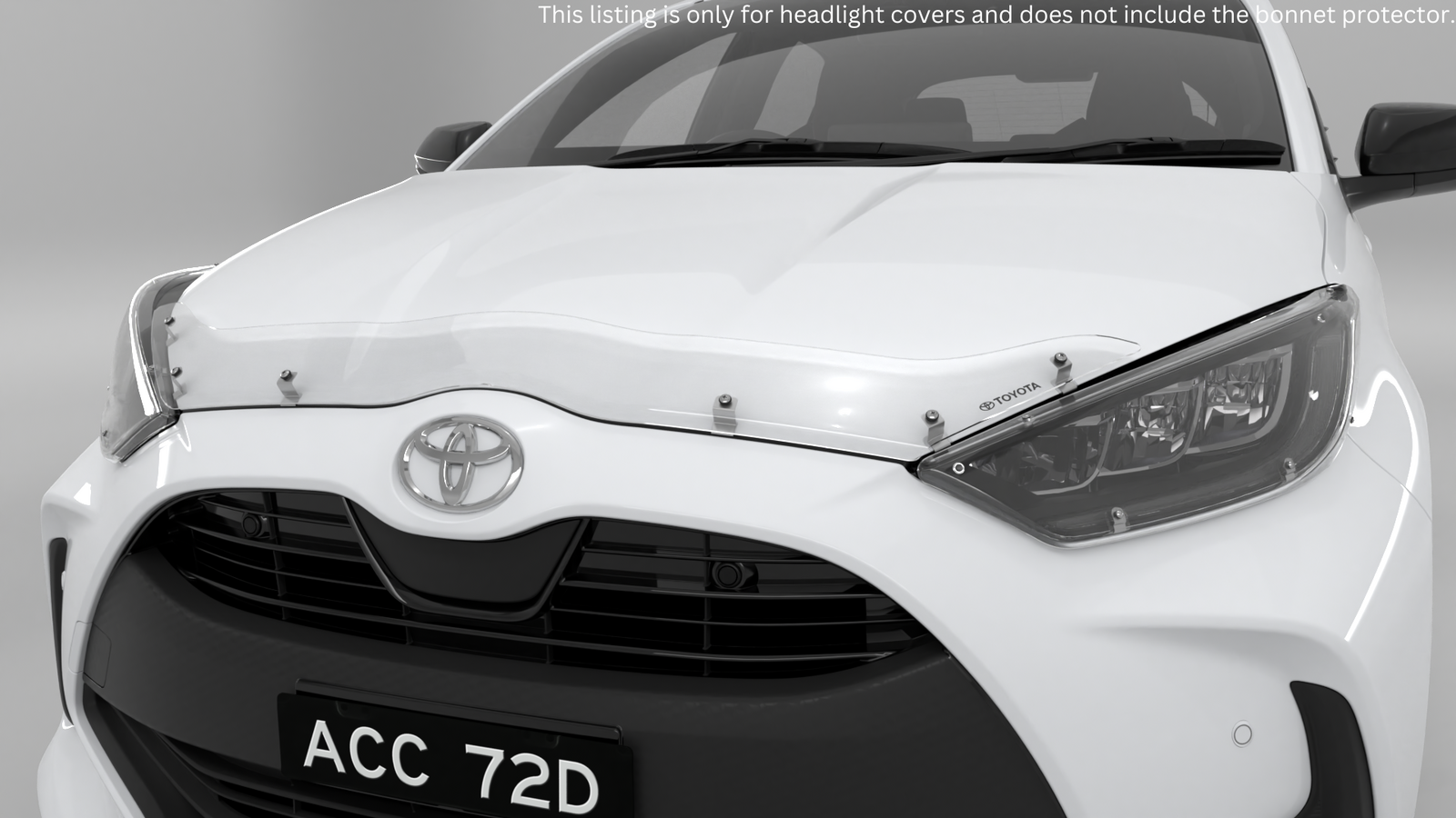 Genuine Toyota Yaris Hatch Headlight Covers 04/2020 Current