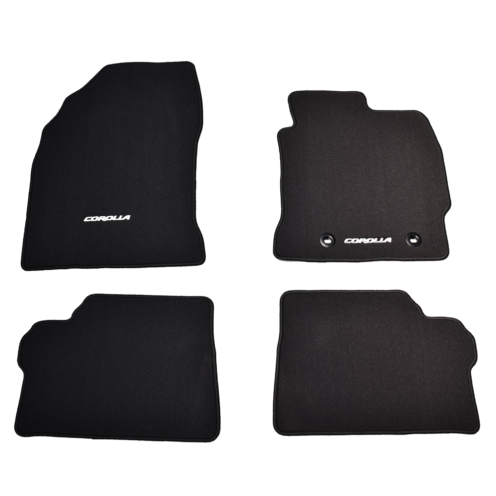 TOYOTA GENUINE COROLLA HATCH CARPET FLOOR MATS ZRE182 8/12 TO 05/18