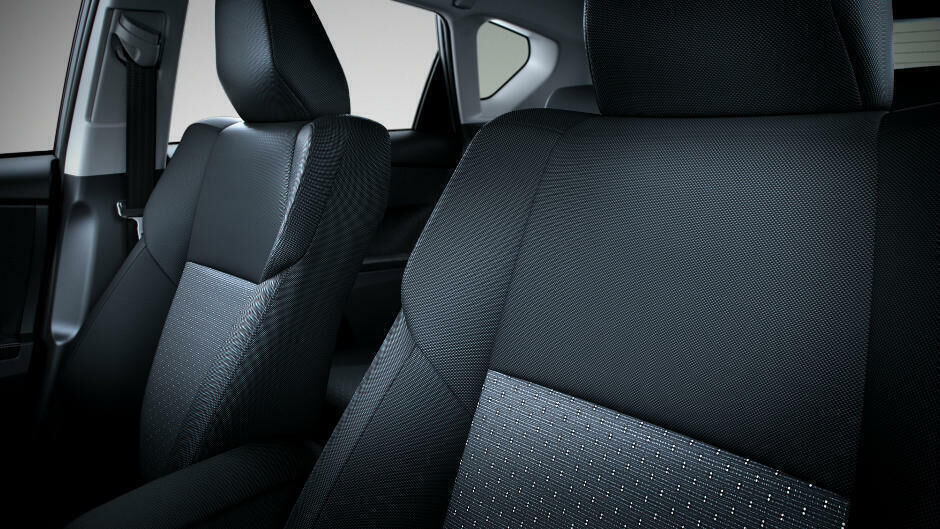 Toyota Corolla Sedan Front Fabric Seat Covers (Petrol & Hybrid Models)