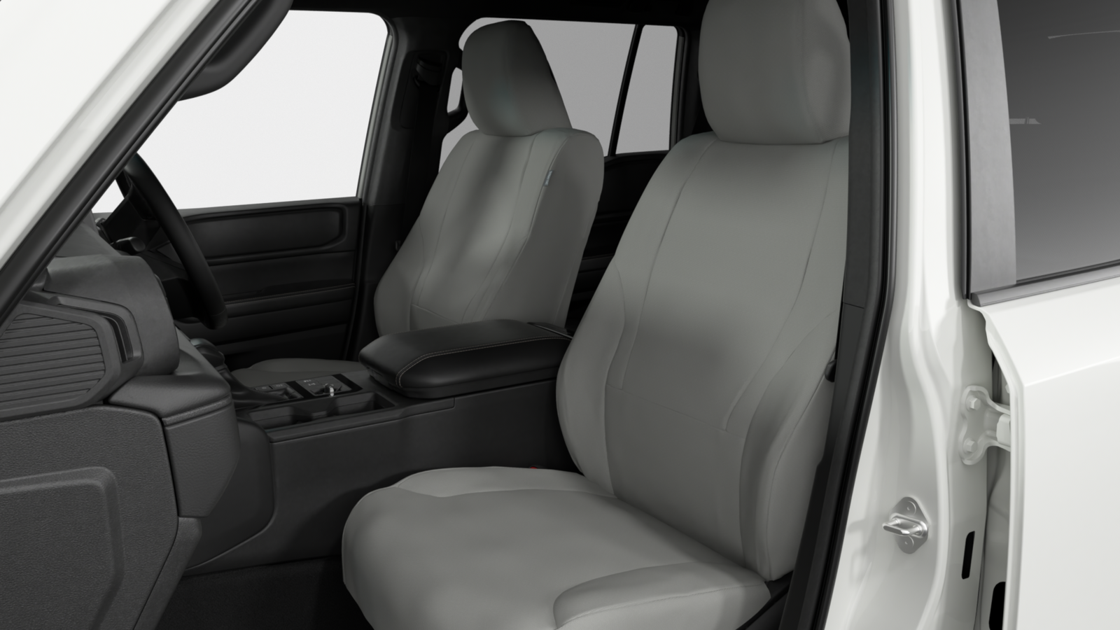 Genuine Toyota Front Full S/Canvas Seat Covers Prado GX 2024-on