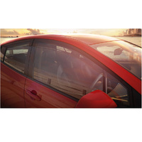 Genuine Toyota Prius C Slimline Weathershields x 4 Dec 2011 - Nov 2014 image