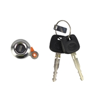 Toyota Right Hand Side Door Lock Cylinder & Key Set TO6905160350 image
