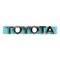 Toyota Back Door Name Plate TO7544112880 image