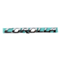 Toyota Tailgate Corolla Name Badge for Corolla Hatch 10/2012 - 2018 image