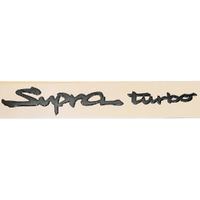 Toyota Boot Lid Supra Turbo Badge for Supra JZA80 1993-1998 image