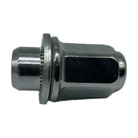 Toyota Alloy Wheel Nut Chrome with Washer Hilux Fortuner Prado X1 image