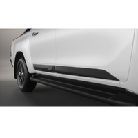 Toyota Hilux Double Cab Body Side Moulding Black 08/2017 - Current image