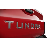 Toyota Tailgate Chrome Insert Badge For Tundra image