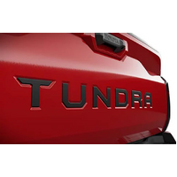 Toyota Tailgate Black Insert Badge For Tundra image