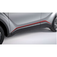 Toyota Sticker Set Red for CHR  image