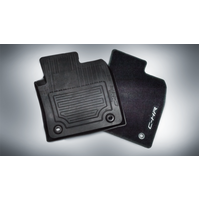 Toyota CHR 2WD All Weather Rubber Floor Mats Set 2016-2024 image