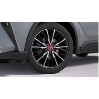 Toyota 5-fingered centre cap Matte Black for CHR  image