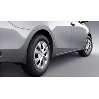 Genuine Toyota Corolla Sedan Mudguards x 4 December 2013 On image