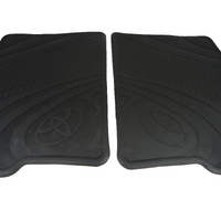 Toyota Corolla Hatch Rear Rubber Floor Mats 08/2012 - 05/2018 image