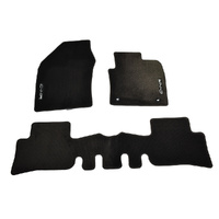 Toyota CHR AWD Carpet Floor Mats Front & Rear Set 12/2016 - 07/2020 image