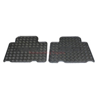 Genuine Toyota RAV4 Rear Rubber Floor Mats Nov 2005 - Dec 2012 image