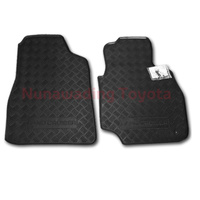 Toyota Landcruiser 100 Front Rubber Floor Mats Set 1998-2007 image
