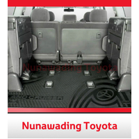 Genuine Toyota Landcruiser 200 Series Rubber Cargo Mat GXL VX Sahara Altitude image