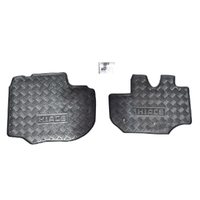 Genuine Hiace Rubber Front Floor Mats SLWB Commuter 1/05- On image