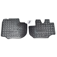 Hiace SLWB Commuter Front Rubber Floor Mats Set 2005 - 2019  image