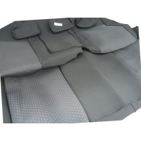 Toyota Corolla Hatch Hybrid Rear Fabric Seat Covers 08/2016 - 05/2018 image