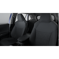 Toyota Rav 4 Hybrid Rear Fabric Seat Covers 12/2018 - Current image