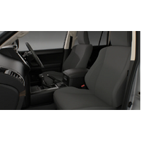 Toyota Land Cruiser Prado Front Fabric Seat Covers from Jun 2021 image