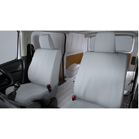 Toyota Hiace LWB/SLWB Rear Canvas Seat Covers 02/2019 - Current image