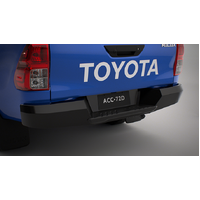 Toyota Hilux Heavy Duty Rear Bumper Sr Workmate Extra/Double Cab image