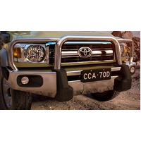 Alloy Bull Bar Winch Compatible - Single Cab/Double Cab image