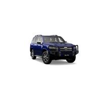 Toyota Land Cruiser 300 Series Dark Blue Steel Bullbar 2021 - Onwards image