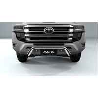 Toyota Landcruiser 300 Polished Nudge Bar 2021 - Onwards image