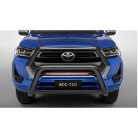 Toyota Hilux Black Nudge Bar 2020 - Onwards image