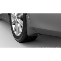 Toyota Camry Metallic Silver Mudguards Set image