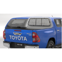 Toyota Canopy Security Grill Side Slide Window RH for Hilux J Deck image