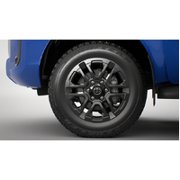 Toyota Silver 18 inch Alloy Wheels for Hilux SR Workmate SR5 Extra Cab image