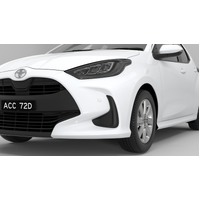 Toyota Front Corner Park Assist Kit Premium Red 3T3 for Yaris Ascent SX From 05/2020 image