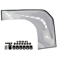 Toyota Landcruiser 70 Series 1/4 Glass RH Driver Weathershield 1984-Onwards image