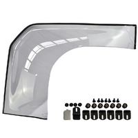 Toyota Landcruiser 70 Series 1/4 Glass LH Passenger Weathershield 1984-Onwards image
