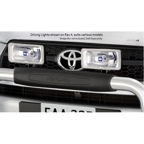 Toyota Driving Lights Hella 181 Rectangular Pair 100 Watts