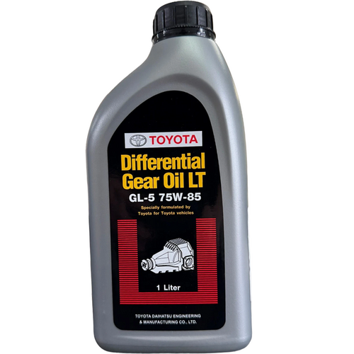 Toyota Differential Transfer Gear Oil LT 75W-85 GL-5 1L Bottle