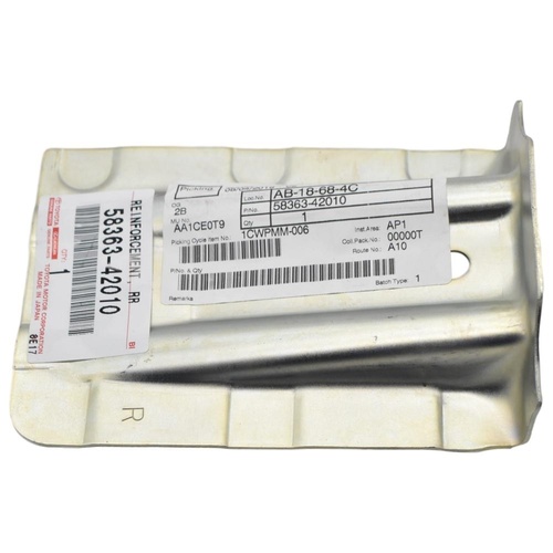 Toyota Rear Floor Panel Reinforcement