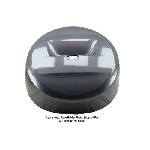 Toyota Tailgate Spare Wheel Cover Black Landcruiser Prado 08/2009 - 12/2023