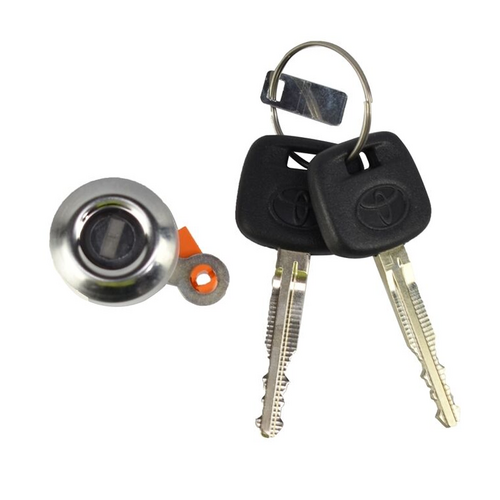 Toyota Left Hand Side Door Lock Cylinder & Key Set for LandCruiser 70 Series 07/2009-Onwards