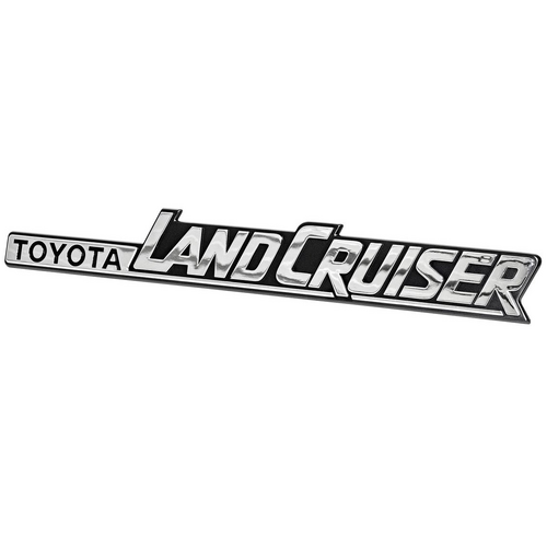 Toyota LandCruiser 60 70 Series Front or Rear Left or Right Badge 1980-Onwards