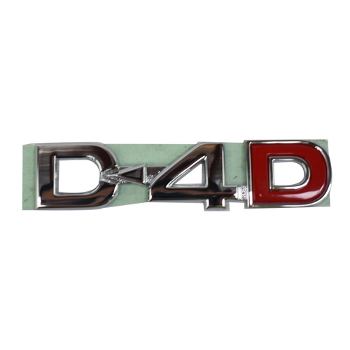 Toyota Front Door D4D Badge for Hilux 08/2006 - 01/2016