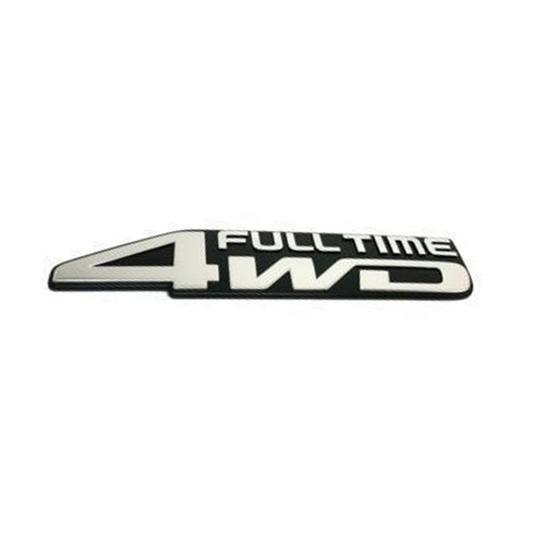 Toyota Full Time 4WD Back Door Badge for Land Cruiser 8/1992-9/1999