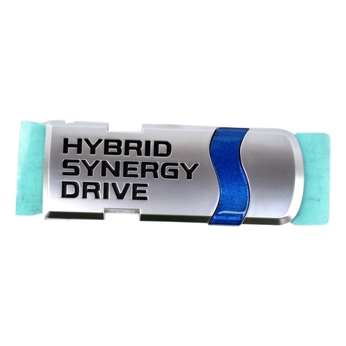 Toyota Hybrid Synergy Drive Badge Name Plate